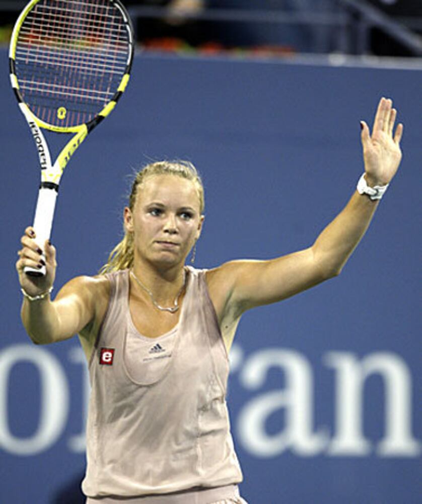 Melanie Oudin's quarterfinal U.S. Open match