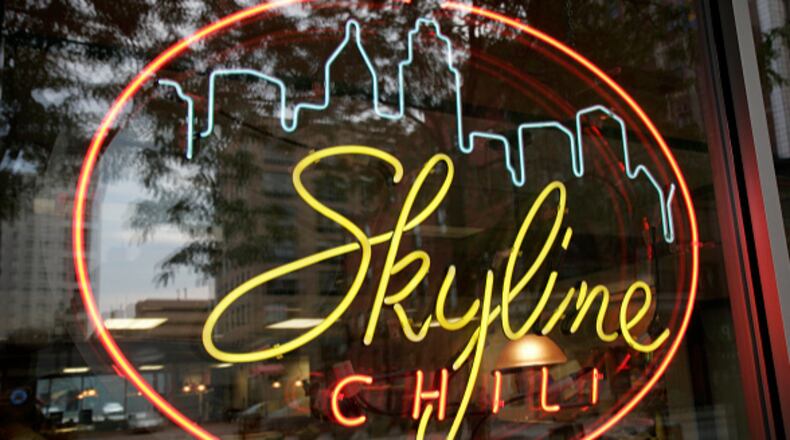 A Skyline Chili restaurant neon sign is pictured here. A 16-year-old boy saved a customer’s life on his second day on the job at a Skyline Chili. He didn’t waste any time making a good impression at work.