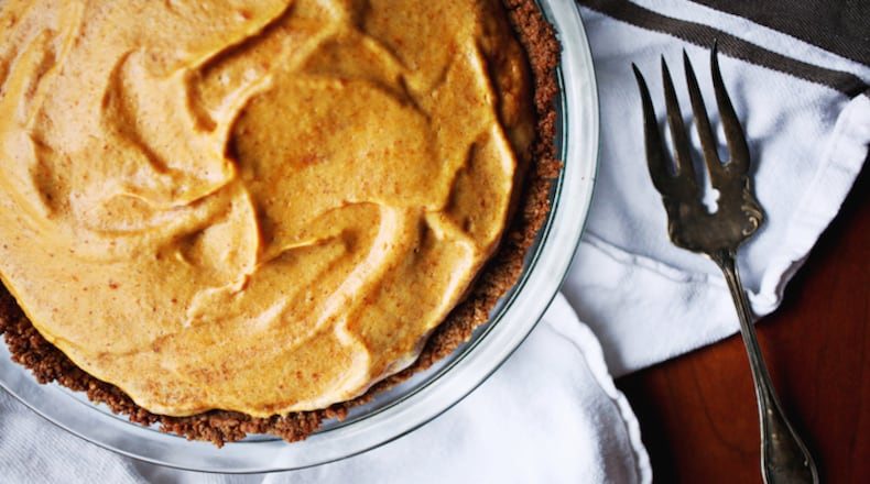 Pumpkin Chiffon Pie. (Juli Leonard/Raleigh News & Observer/TNS)