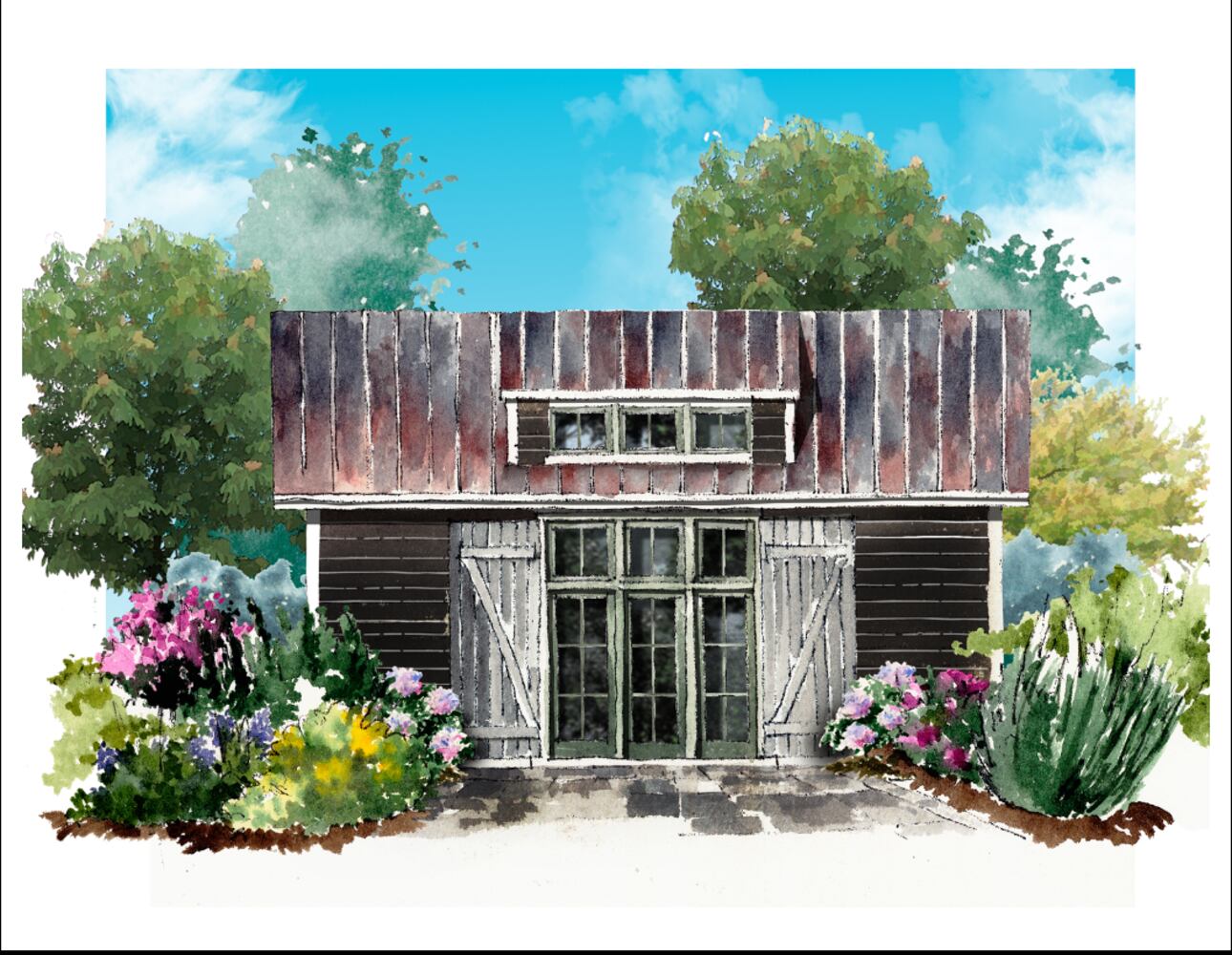 Eco Cottages at East Point renderings