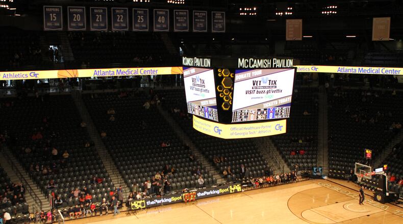 Georgia Tech basketball. (AJC file photo)