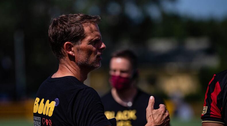 Atlanta United manager Frank de Boer. (MLS)