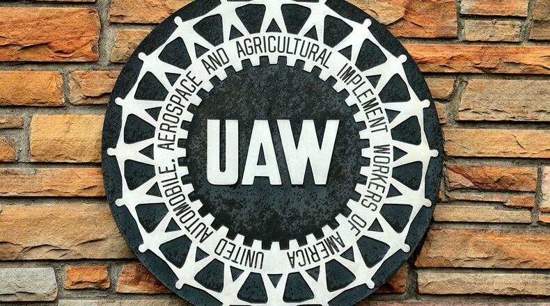 The United Auto Workers Local 472 has gone on strike at a Woodbridge Corp. factory in Lithonia. (Jeff Kowalsky/AFP/Getty Images/TNS)