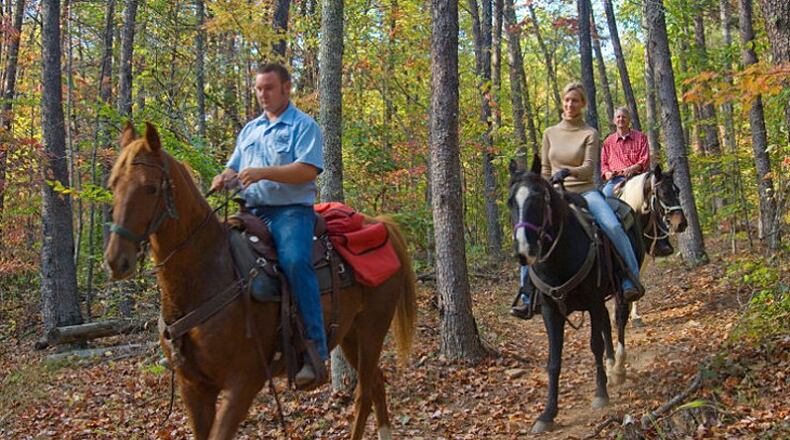 Horse lovers will have a place to ride at Stout Park in Powder Springs. AJC file photo