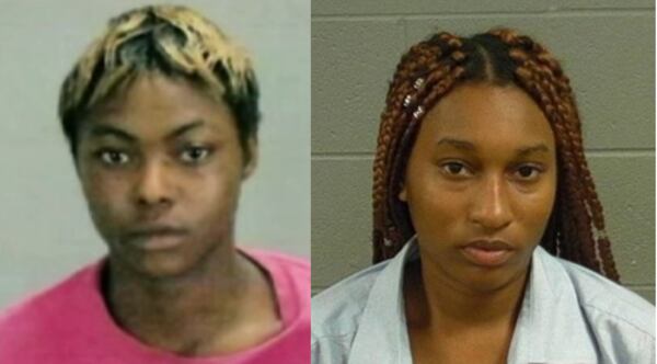 Ashanti Dorsey (left), Kiera Williams