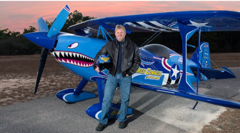Greg Connell of Greg Connell Air Shows, shown here in a publicity photo from his web site, began his flight training in 1989.