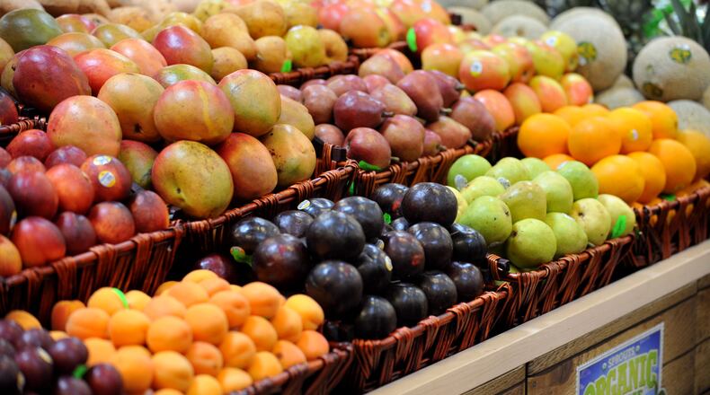 Organic produce is a major part of the offerings at four Sprouts Farmers Market.