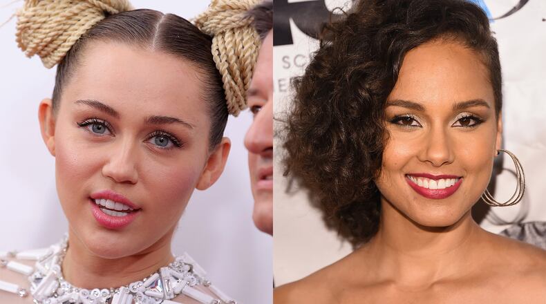 Miley Cyrus and Alicia Keys replace Pharrell Williams and Christina Aguilera for the fall 2016 11th season of "The Voice." CREDIT: Getty Images