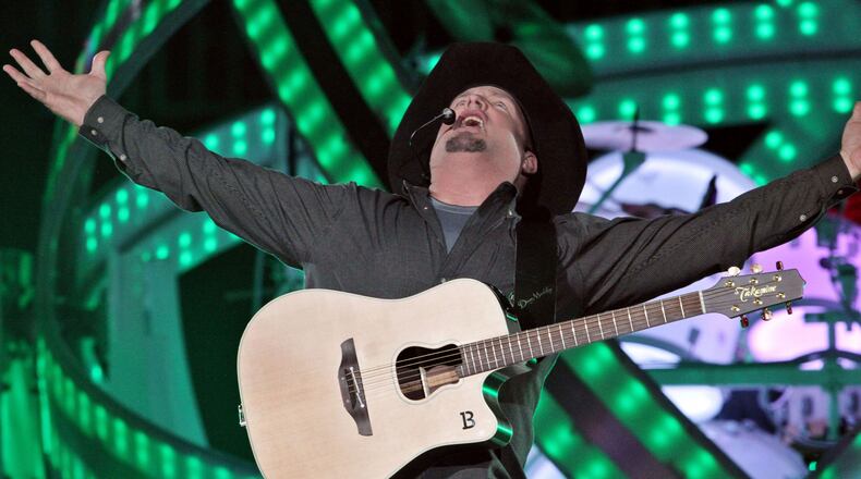 #6 of #27. PLEASE KEEP IN SEQUENTIAL ORDER FOR THE CONTINUITY OF THE GALLERY. - Legendary country singer-songwriter-guitarist Garth Brooks played the fist of seven sold out shows Friday evening at Philips Arena. Robb D. Cohen/RobbsPhotos.com Garth Brooks returns to Atlanta this fall as the first concert at Mercedes-Benz Stadium. Photo: Robb Cohen/www.RobbsPhotos.com.