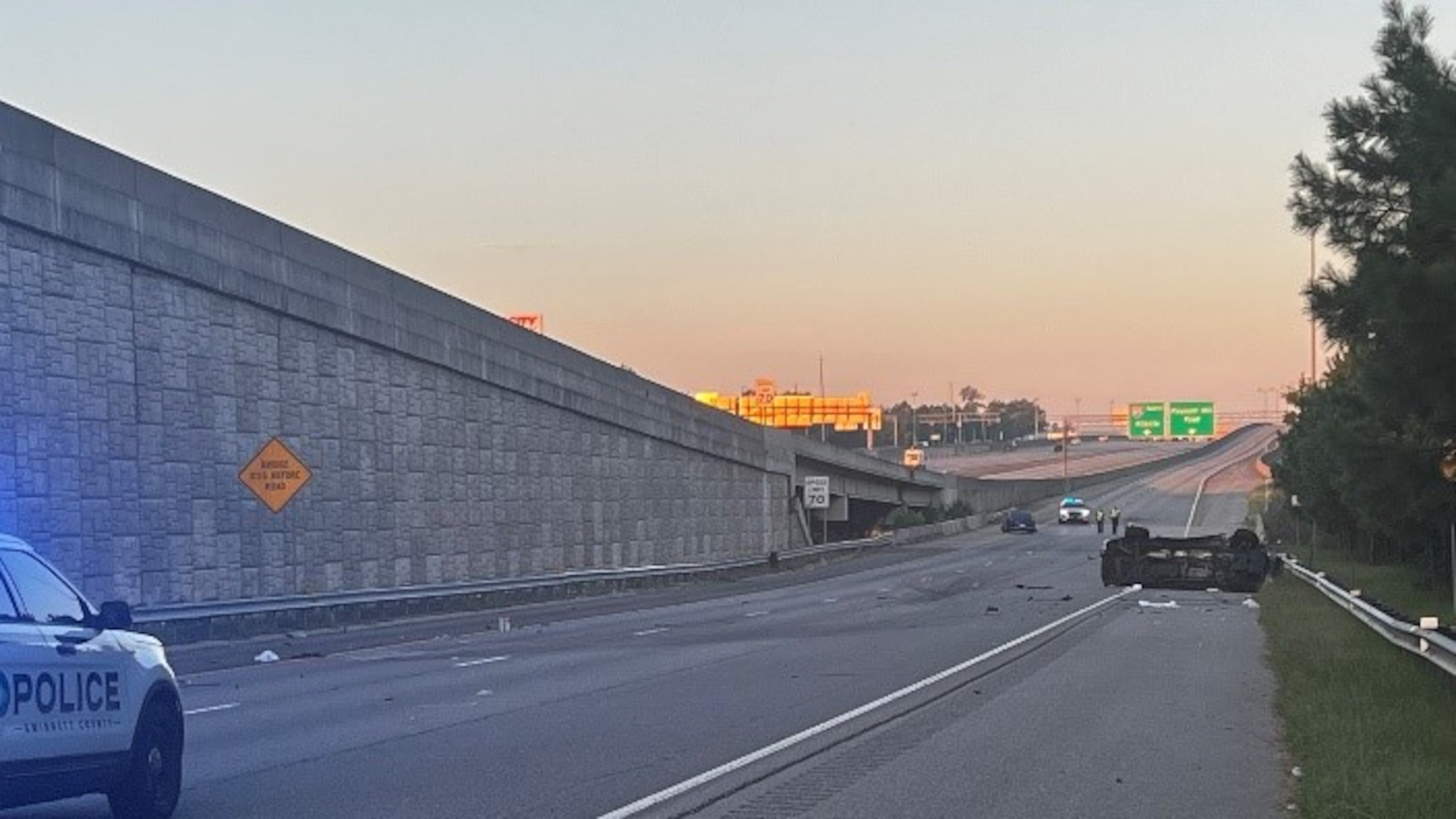 A 2023 Labor Day crash killed five people and injured three others in Gwinnet County, according to police. (Gwinnett County Police Department)