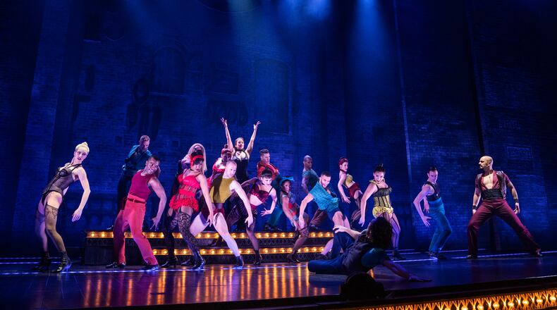 Atlantan Tamrin Goldberg is part of the cast of "Moulin Rouge! The Musical" (Photo by Matthew Murphy)