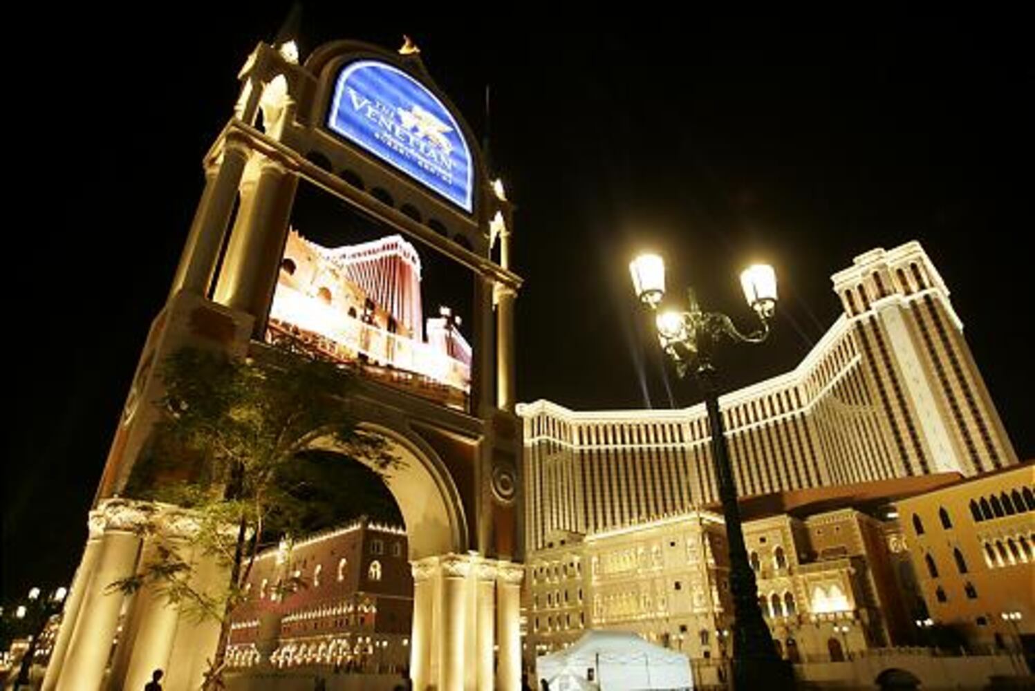 The grand opening of the Venetian Macao Resort Hotel