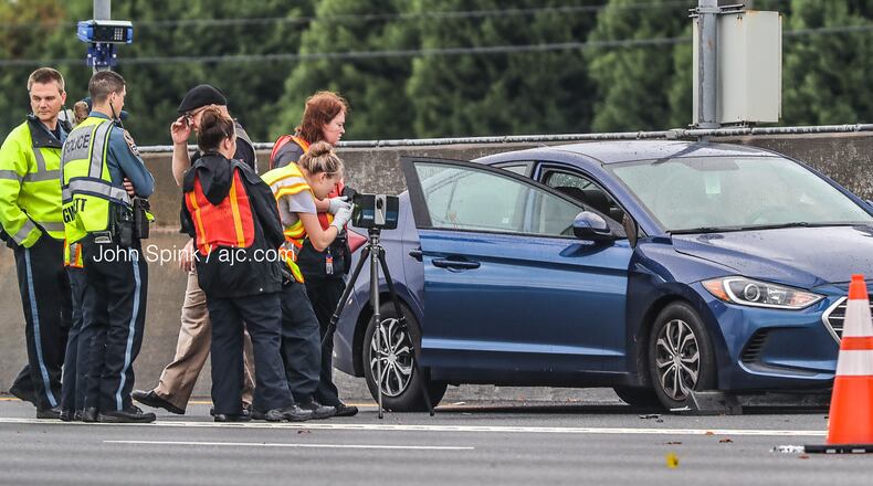 Gwinnett County police investigated a death on I-85 North on Thursday morning.