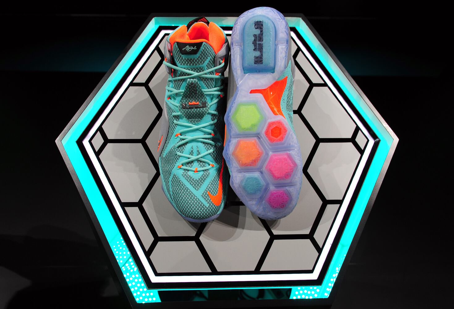 LeBron James unveils new shoe before restart with Cavs