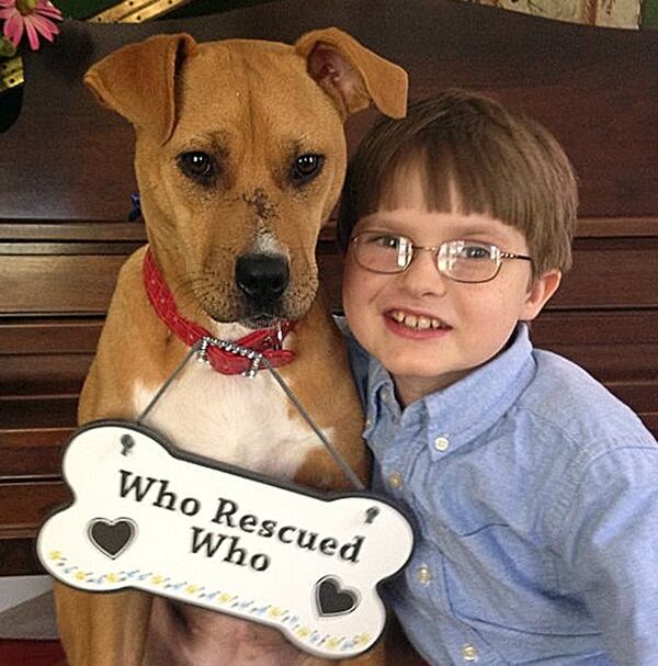 Best friends Xena and Jonny Hickey. CONTRIBUTED PHOTO