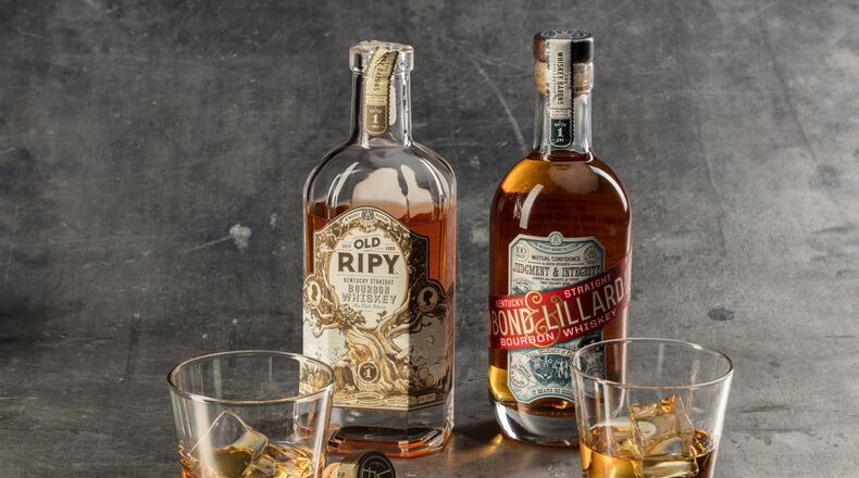 The Whiskey Barons Collection set out to resurrect brands that long ago disappeared, including Old Ripy and Bond & Lillard. (Styling by Mark Graham.) (Zbigniew Bzdak/Chicago Tribune/TNS)