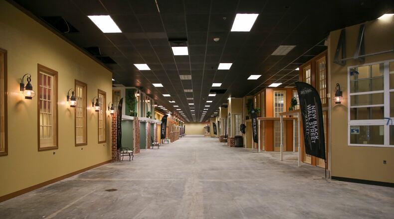 Inside the New Black Wall Street Market in Stonecrest, Georgia, on Saturday, May 29, 2021. (Rebecca Wright for the Atlanta Journal-Constitution)