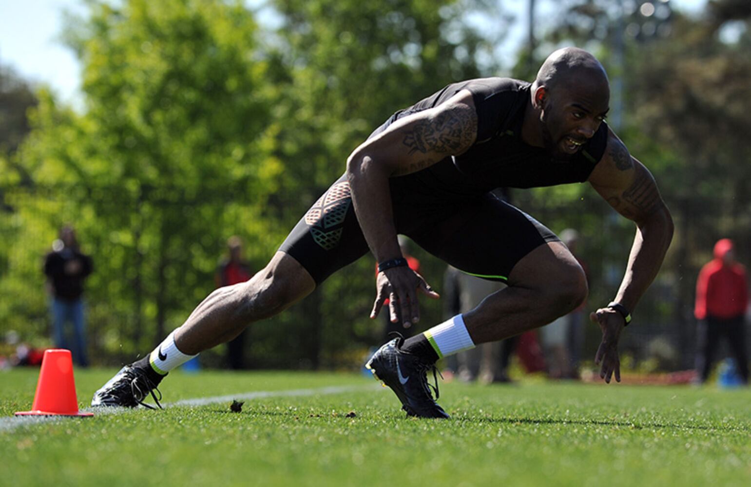 Bulldogs try out for NFL scouts