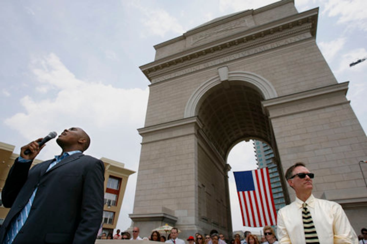 The Millennium Gate opens in Atlanta
