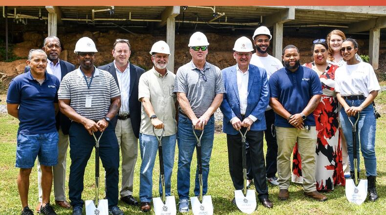 Groundbreaking recently took place to construct five new affordable single-family residences on Burbank Drive in Westside Atlanta. (Courtesy of City of Refuge)