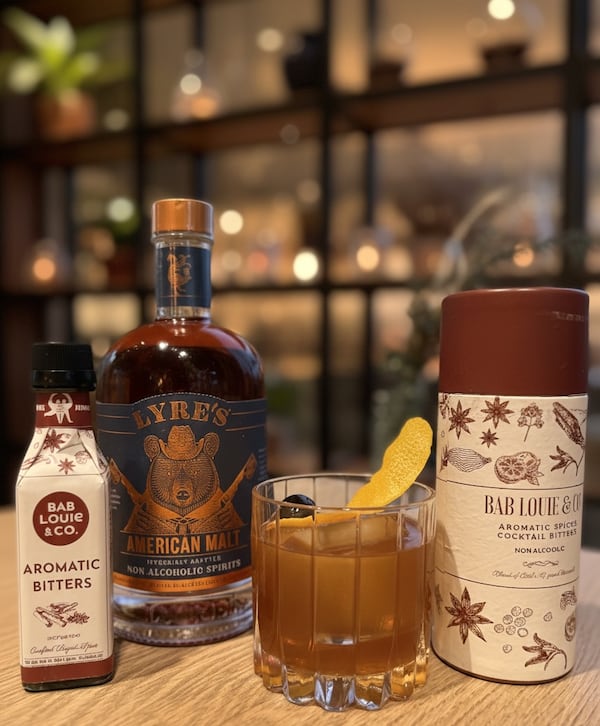 The Select offers an old-fashioned without the booze and with a little bit of warming spices. (Courtesy of the Select)