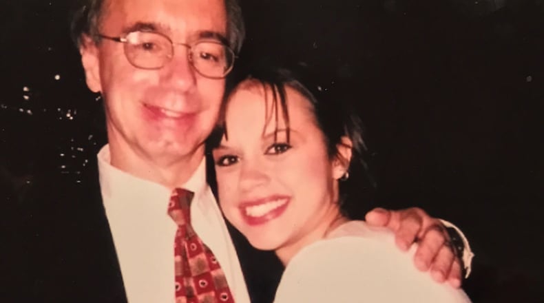 Amanda Baxley Kalinsky and her father, Buddy Baxley, share the gene for the mysterious degenerative illness that runs in the Baxley family. Contributed photo