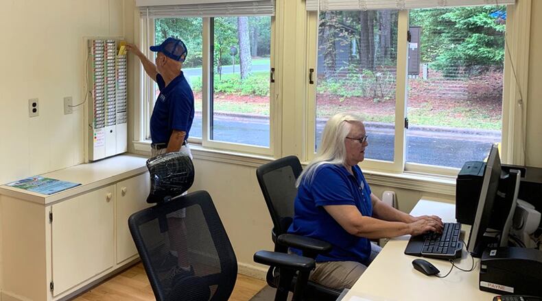 Allatoona Lake attendants are responsible for renting campsites, issuing visitor passes and checking on campground safety. Bids are being taken through Monday, Dec. 21, for 2021 attendant contracts at the Payne Campground.