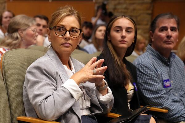 U.S. Sen. Darline Graham, R-S.C. (left), seen here during a campaign event earlier this month. (Meg Kinnard/AP)