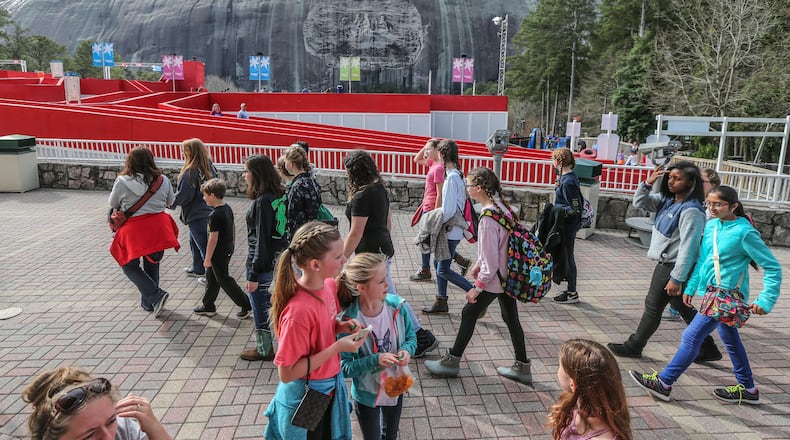 Stone Mountain Park. AJC file photo. JOHN SPINK/JSPINK@AJC.COM