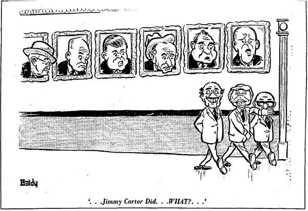 Cartoon by Baldy, published Sept. 19, 1978, The Atlanta Constitution.