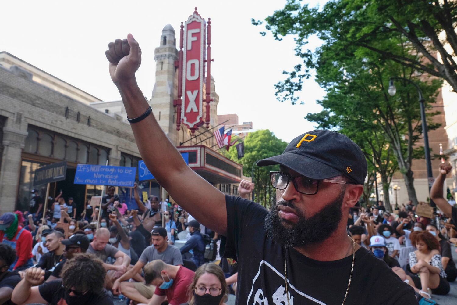 Behind the lens --  Protests: Taken FOR THE AJC