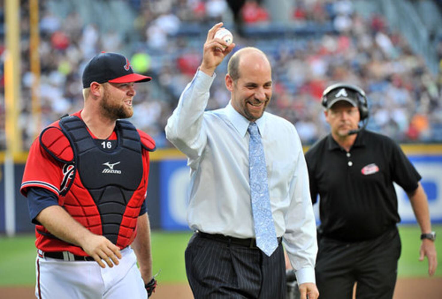 John Smoltz inducted into Braves Hall of Fame
