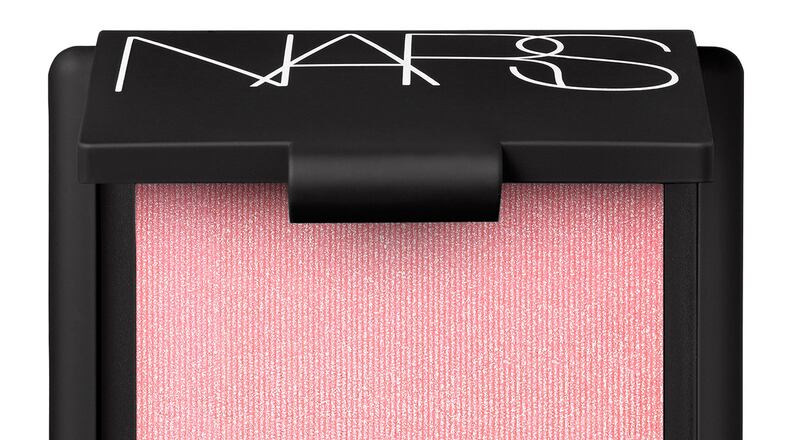 NARS cosmetics Highlighting Blush ($30) in a limited-edition shimmering pink