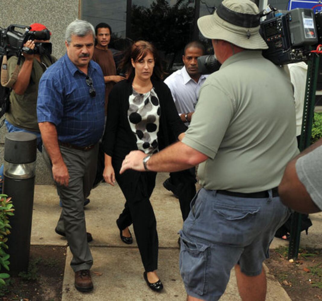 Andrea Sneiderman leaves jail on bond