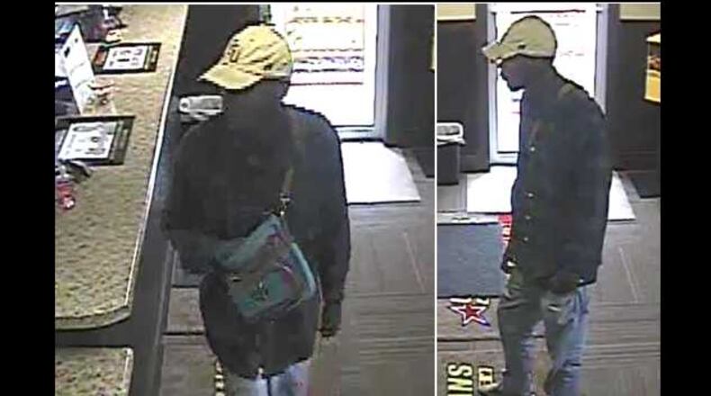 This is the man Cobb County police say robbed a title loan shop in Marietta. They are asking for help to find him.