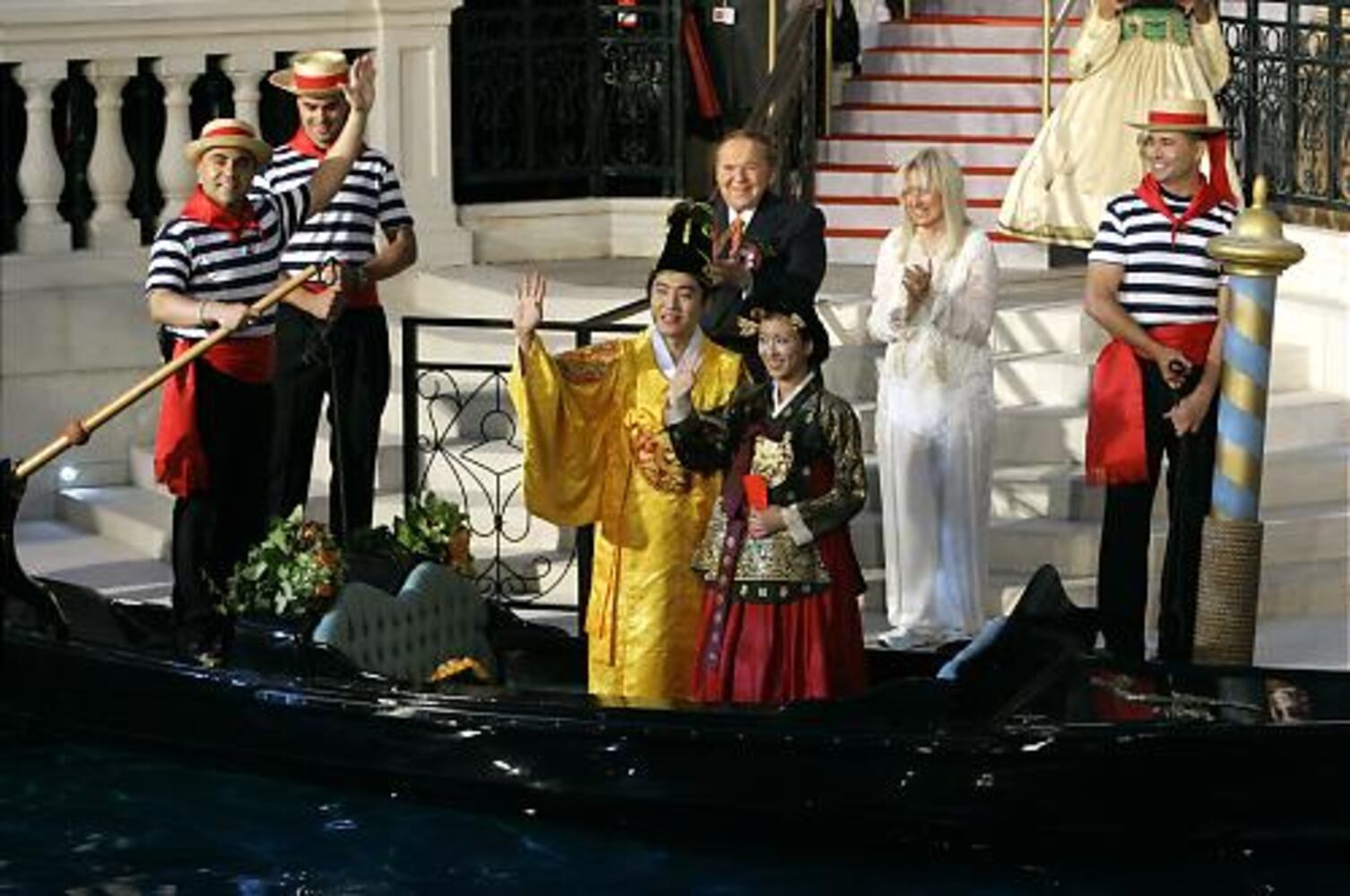 The grand opening of the Venetian Macao Resort Hotel