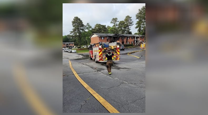 One woman was killed early Saturday when a fire broke out at a Gwinnett County apartment complex.