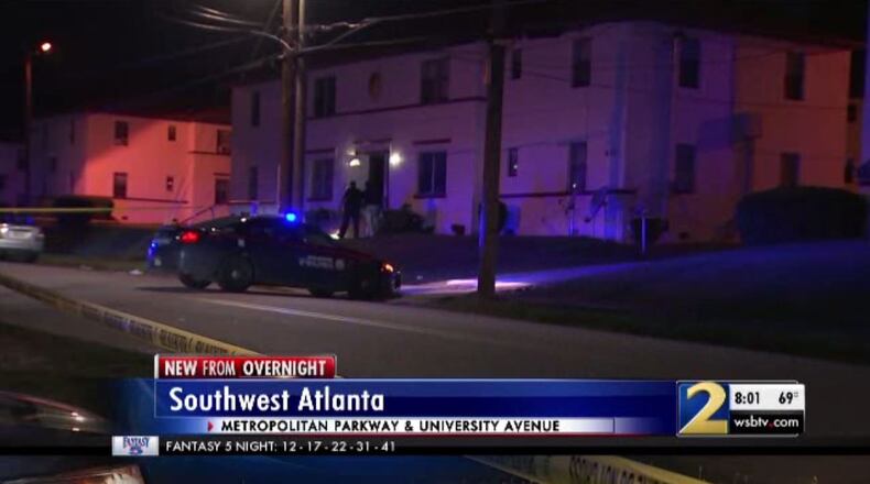 The shooting happened outside the Capitol View apartments on Metropolitan Parkway and University Avenue.