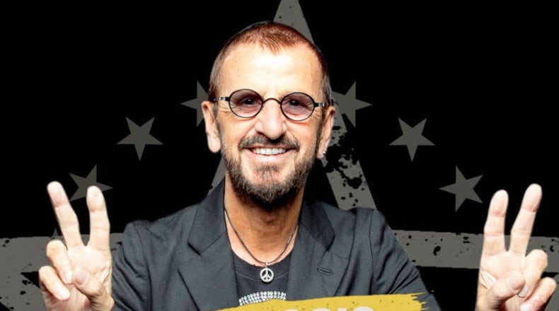 Ringo Starr will celebrate his 80th birthday with an all-star concert online. Photo: Contributed