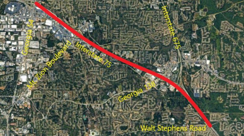 This stretch of I-75 will be the site of a concrete rehabilitation project for the next several months.
