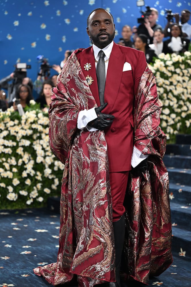 Brian Tyree Henry at the Metropolitan Museum of Art's Costume Institute benefit gala in New York, May 5, 2025. (Nina Westervelt/The New York Times)