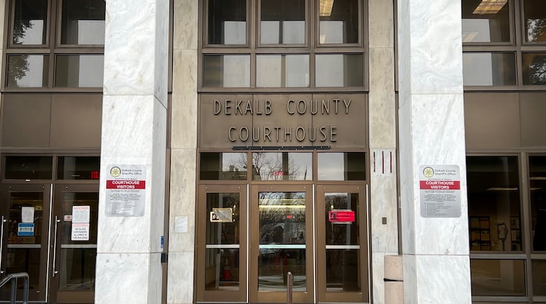 The DeKalb County courthouse on Jan. 11, 2023.