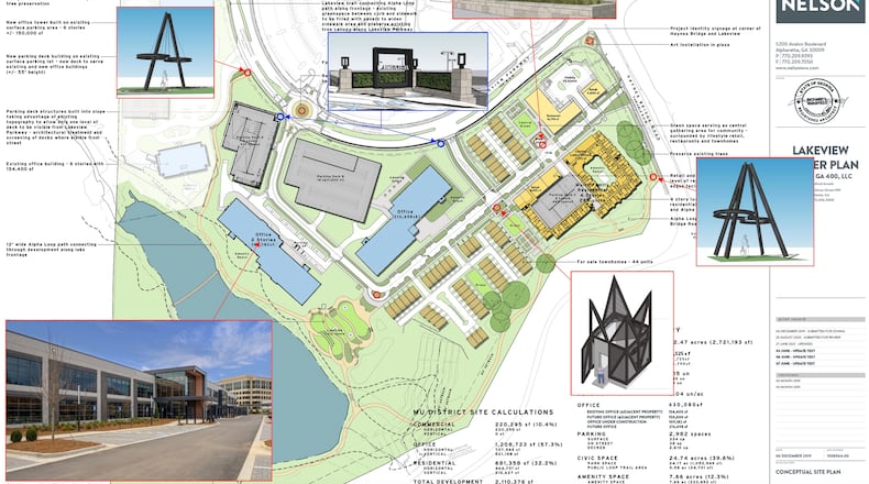 The Alpharetta Cultural Arts Commission recently recommended approval of two sculptures for the Lakeview development on Lakeview Drive between Morrison Parkway and Haynes Bridge Road. (Courtesy City of Alpharetta)