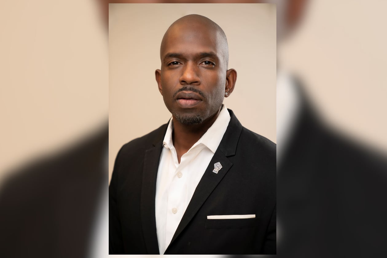 City of South Fulton Mayor khalid "Kobi" kamau has been criticized for spending on international travel and items like a pool table and mural in the mayoral suite at City Hall. (Courtesy of the city of South Fulton)