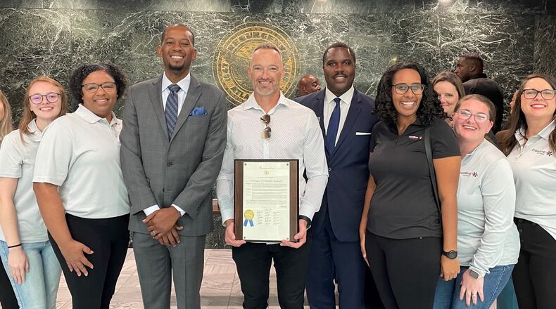 This month the Atlanta City Council recognized Frontline Response for rescuing 3200 people from sex trafficking and homelessness. The Atlanta ministry will hold its Night of Hope Gala on Nov. 3, with Tim Tebow as the guest speaker. (Courtesy of Frontline Response)