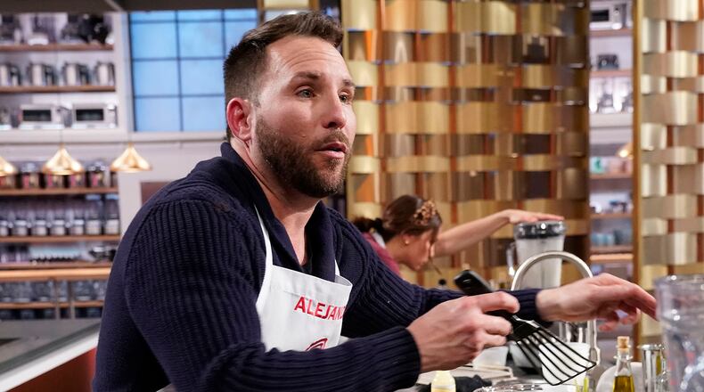 Alejandro Valdivia of Altanta in the “Legends: Chef Morimoto” episode of "Masterchef" airing Wednesday, June 23, 2021. © 2019 FOX MEDIA LLC. CR: FOX.