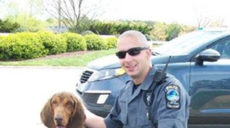 Conyers Officer Jerahmy Williams and K9 officer Zane