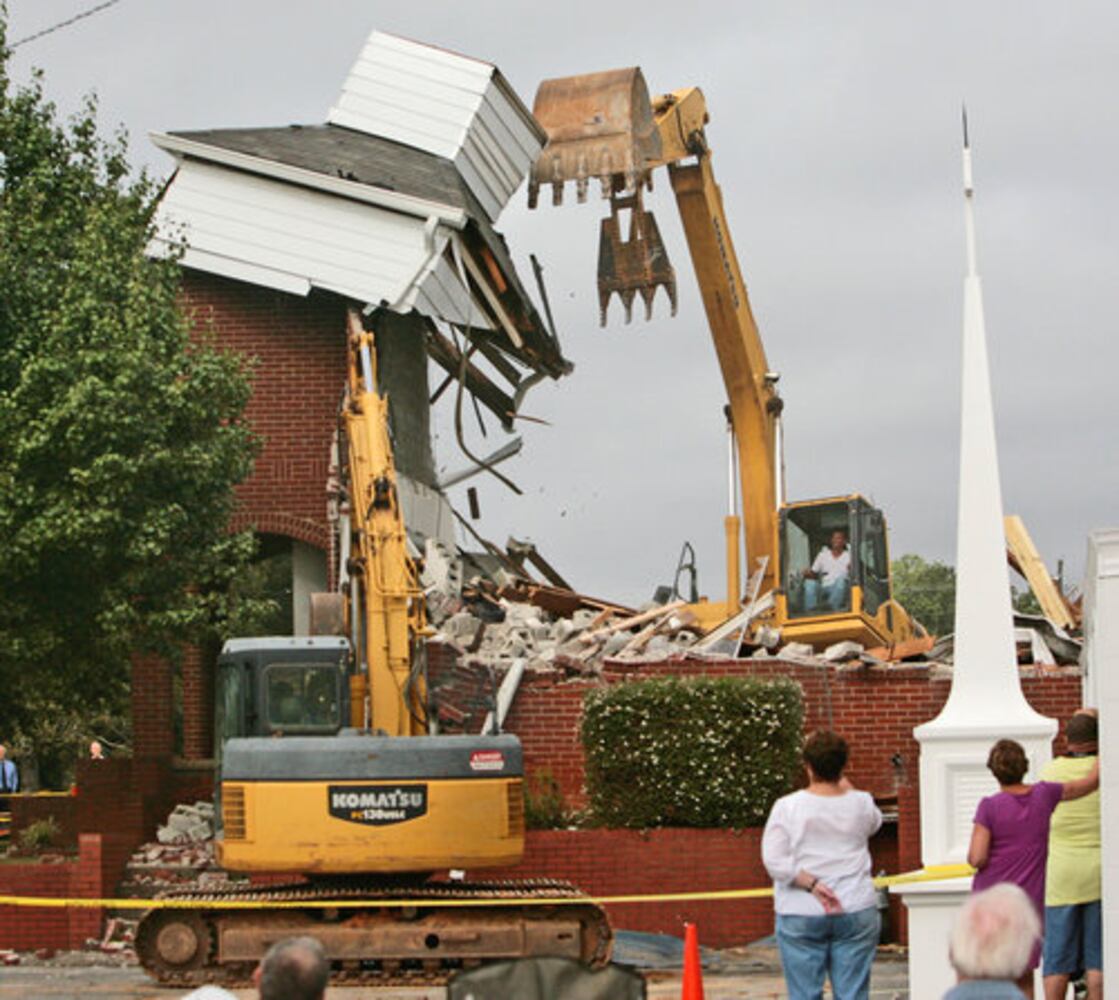 Marietta's Mt. Zion Baptist demolished