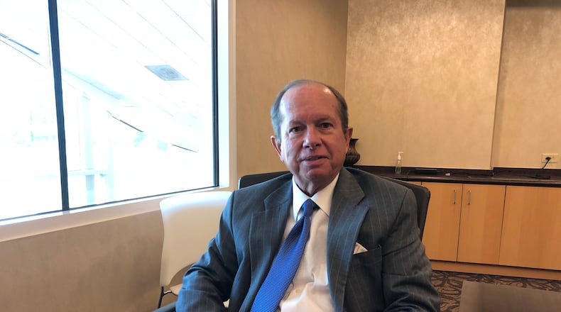 The Riverdale City Council on Tuesday fired City Manager E. Scott Wood. LEON STAFFORD/AJC.