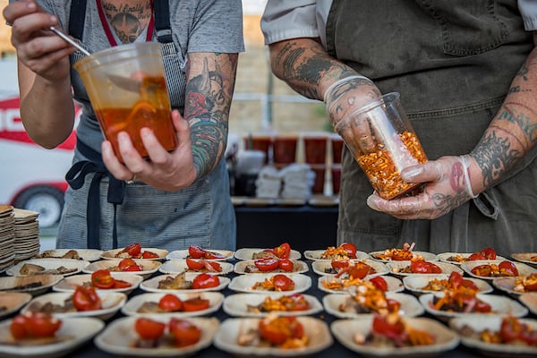The Atlanta Food and Wine Festival returns Sept. 11-14 with tasting tents and intimate dinners, but in a  new location: The Home Depot Backyard. (Courtesy of Rafterman Photography)